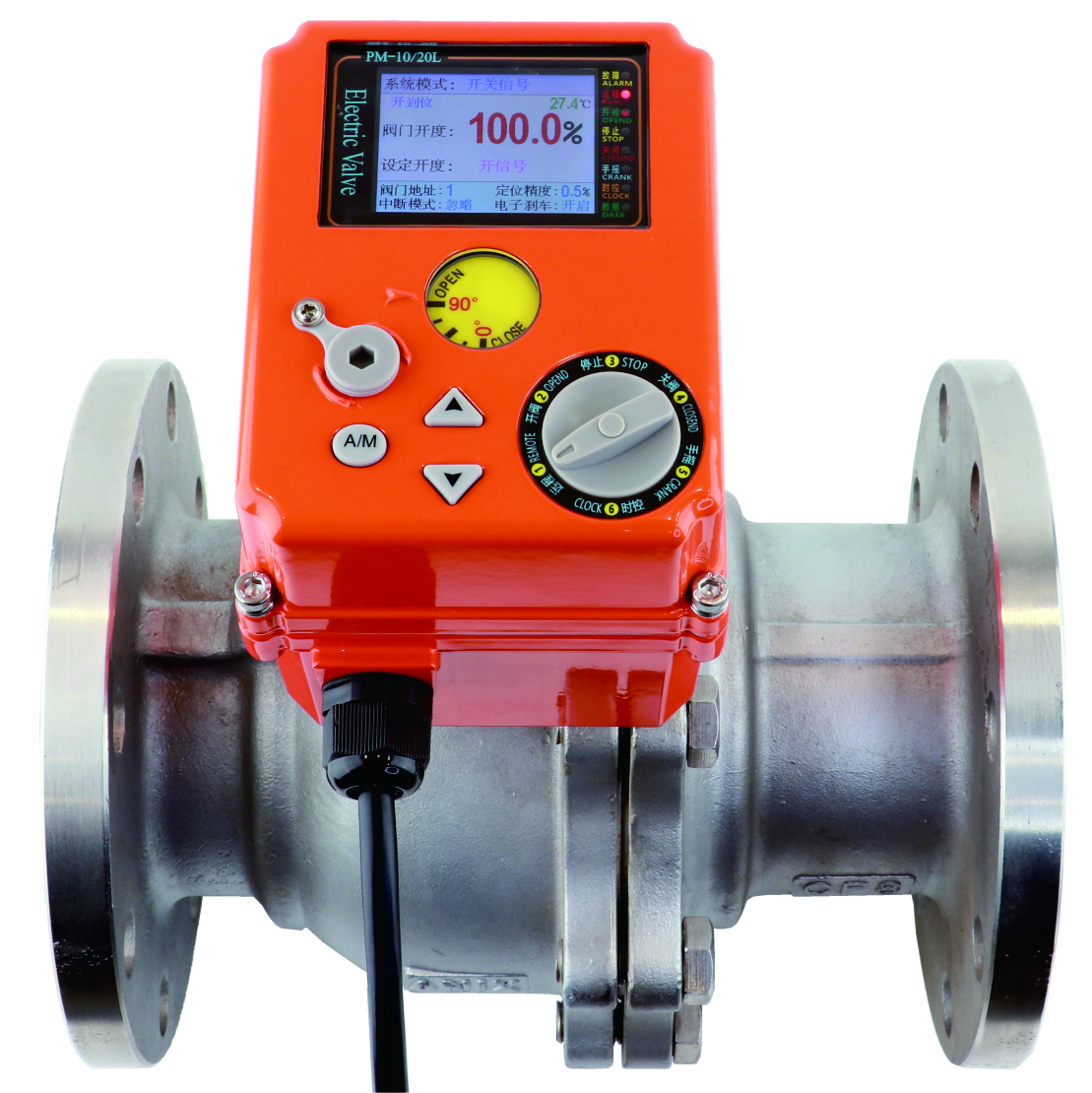 <strong>PM-10L調(diào)節(jié)型304不銹鋼法蘭式球閥</strong>